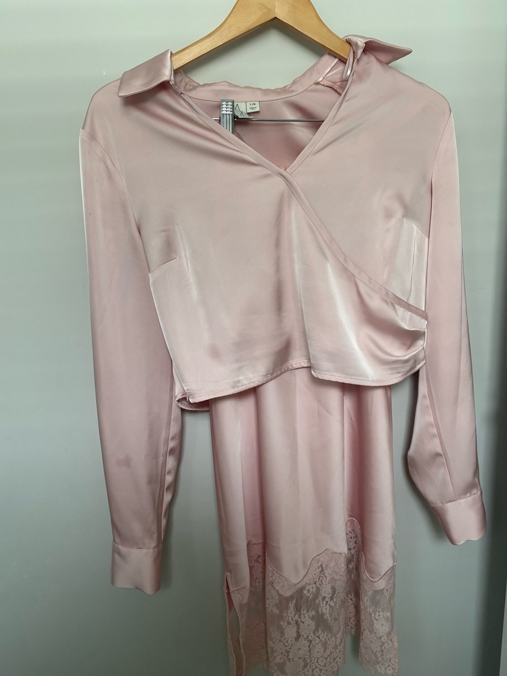 Two Piece Pale Pink Set